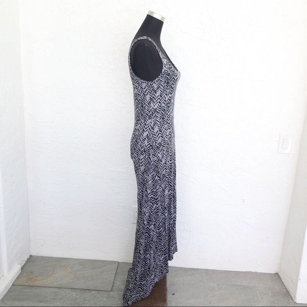 EVEREVE Thread 4 Thought Geometric Cotton Maxi Dress Beach Vacation - Picture 2 of 5